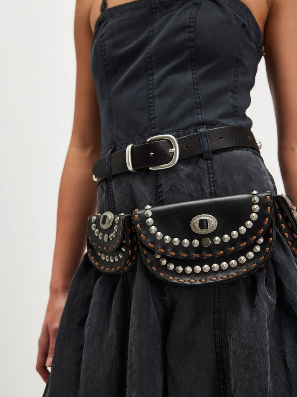 Free People lucky stars pocket belt